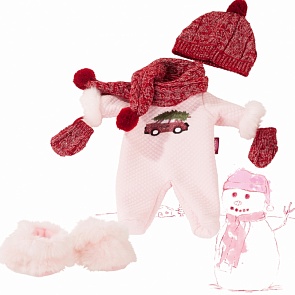 Зимний комбинезон с аксессуарами, для кукол 30-33 см. (Gotz, 3402981)